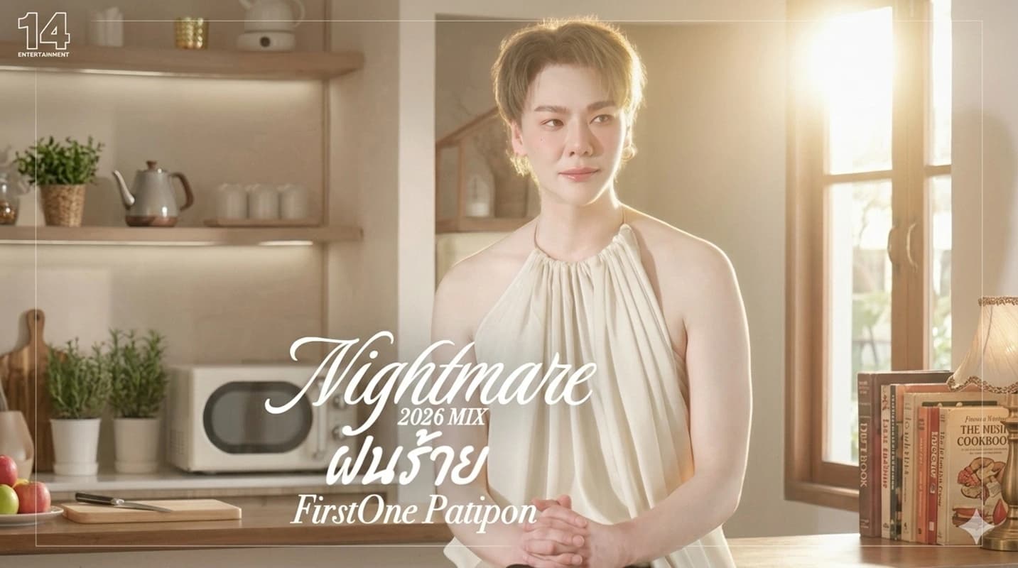 จากเดโมที่ถูกลืม “FirstOne Patipon” ปัดฝุ่น “ฝันร้าย Nightmare (2026 Mix)” สู่ซิงเกิลแรกที่อยากให้ทุกคนได้ฟัง!