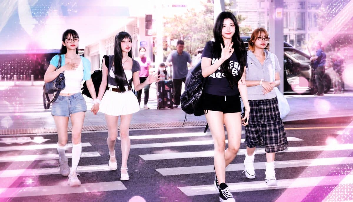สาวๆ QWER เตรียมลัดฟ้าสู่ไต้หวัน ร่วมงาน ACON ออร่าพุ่งสะกดทุกสายตาที่สนามบิน